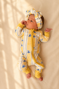 Blueberry Sunshine Bamboo Bow